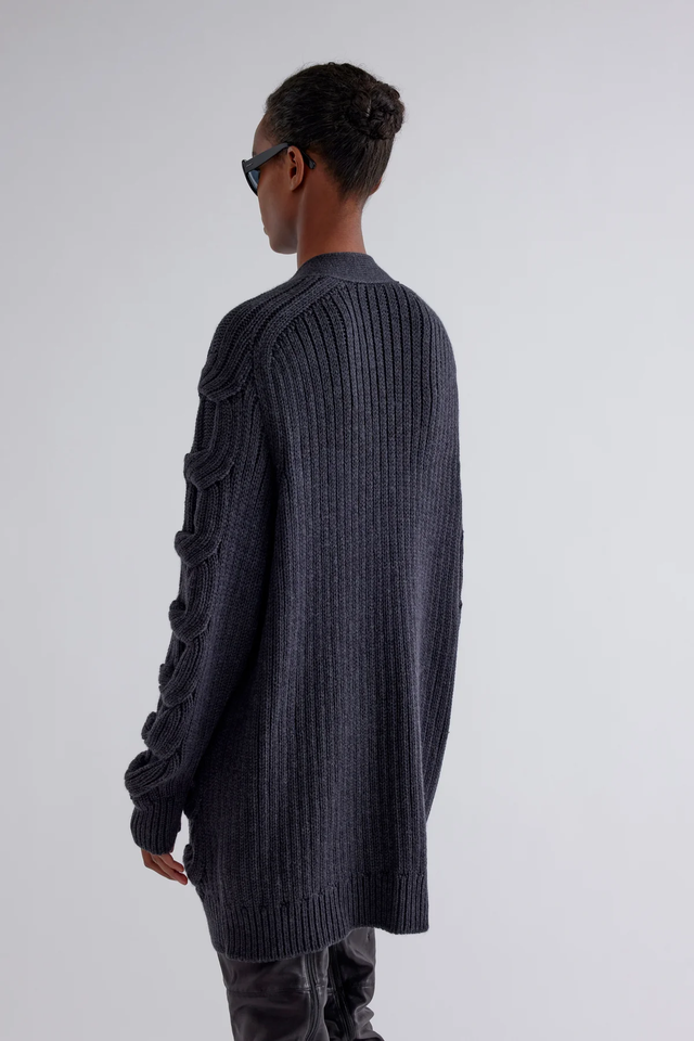 Cardigan antracite Erika Cavallini