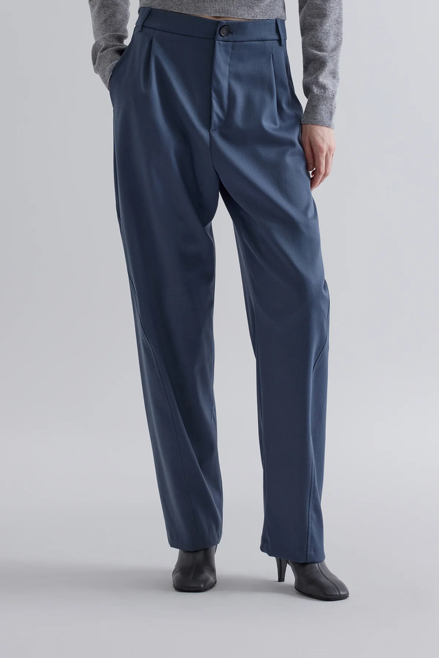 Pantaloni blu Erika Cavallini