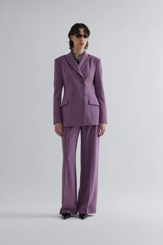 Pantaloni porpora Erika Cavallini