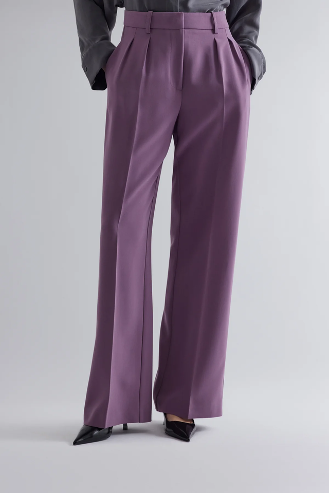Pantaloni porpora Erika Cavallini