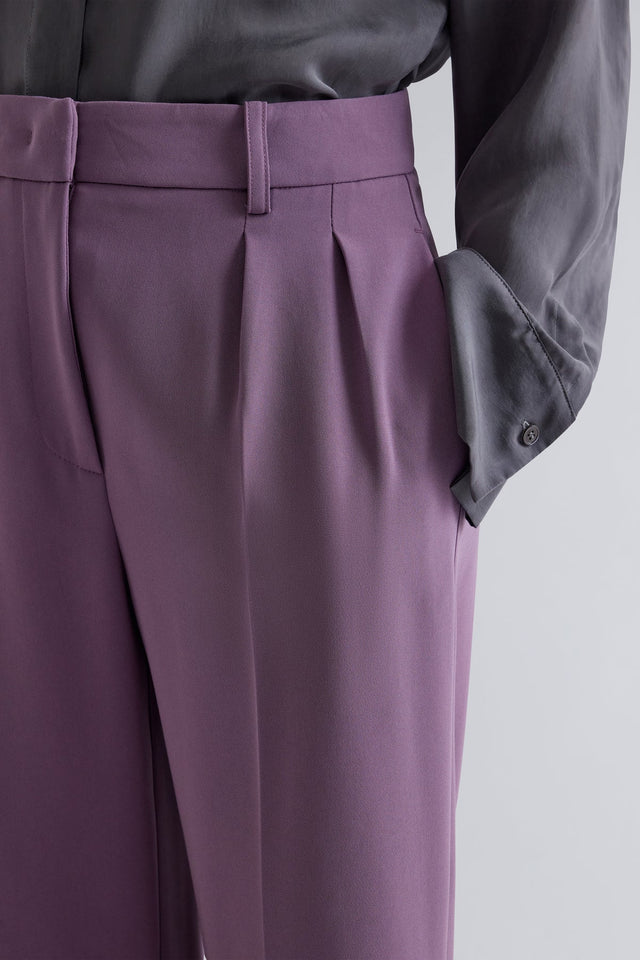 Pantaloni porpora Erika Cavallini