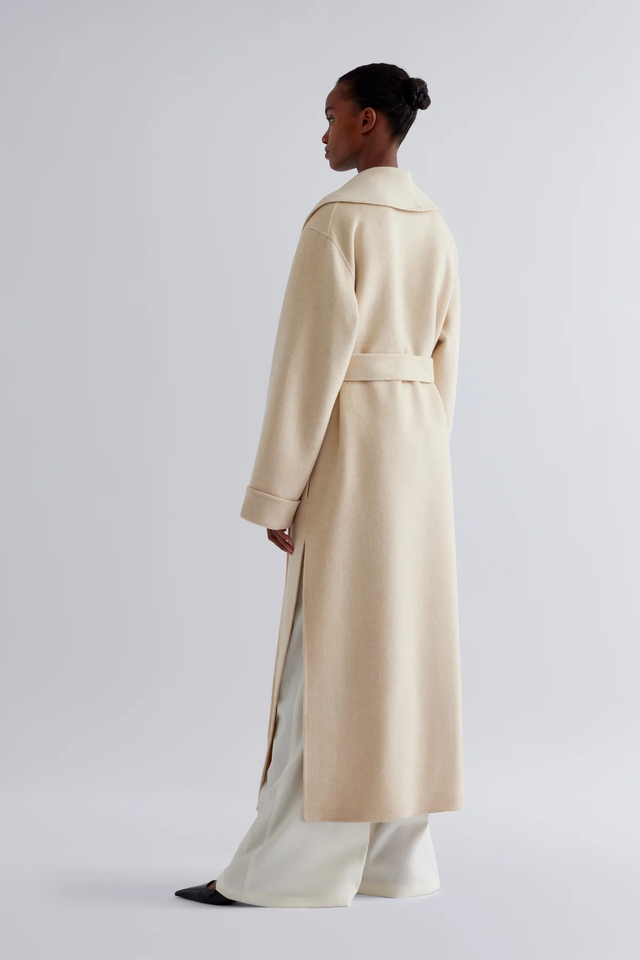 Cappotto beige Erika Cavallini