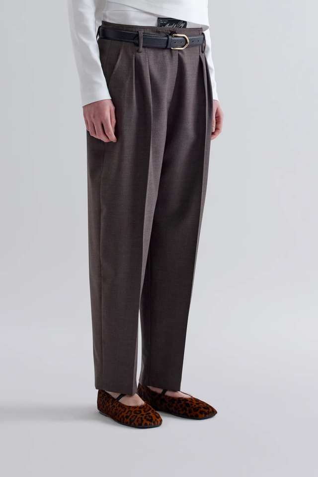 Pantaloni tortora Erika Cavallini