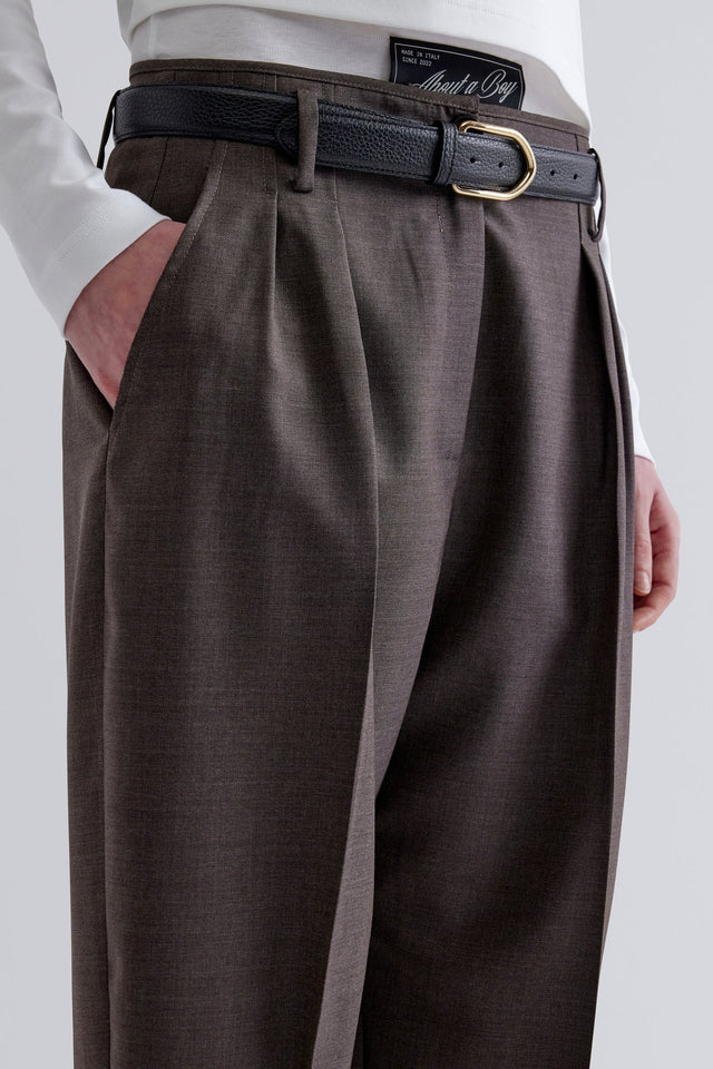 Pantaloni tortora Erika Cavallini