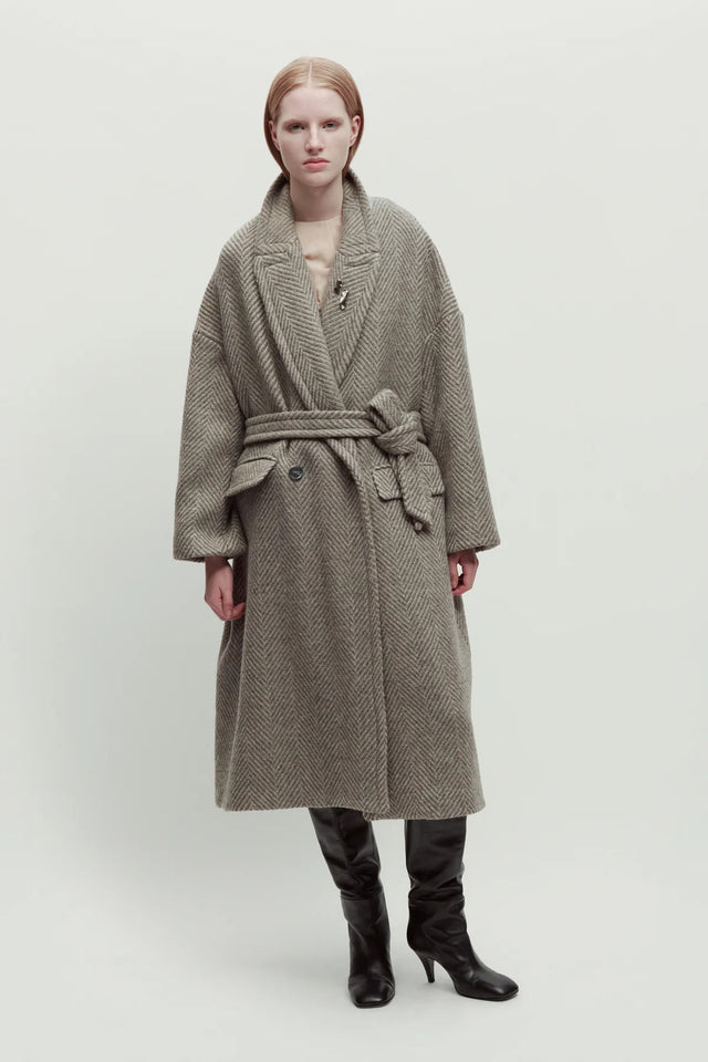 Cappotto grigio Erika Cavallini