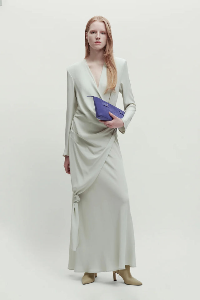 Vestito verde acqua Erika Cavallini