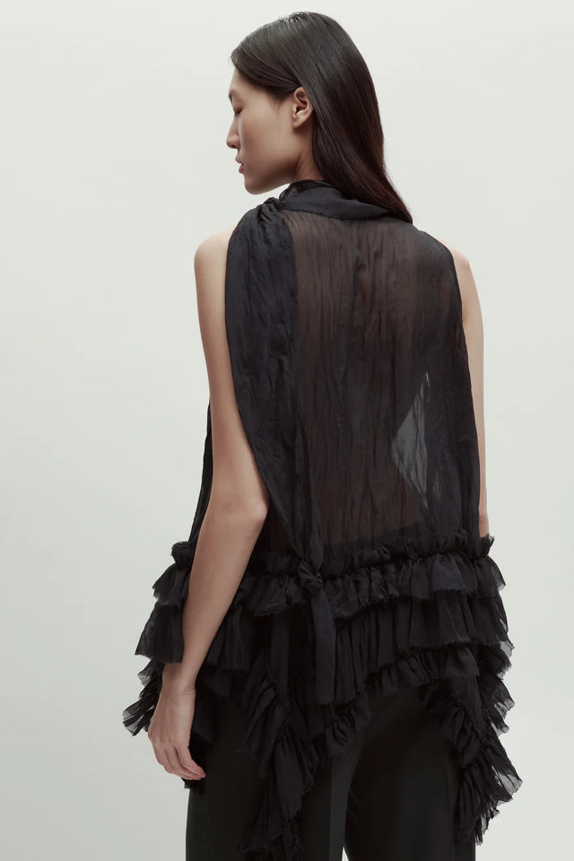 Top nero Erika Cavallini