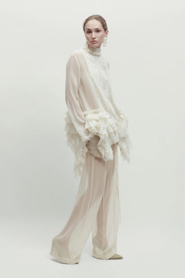 Blusa avorio Erika Cavallini