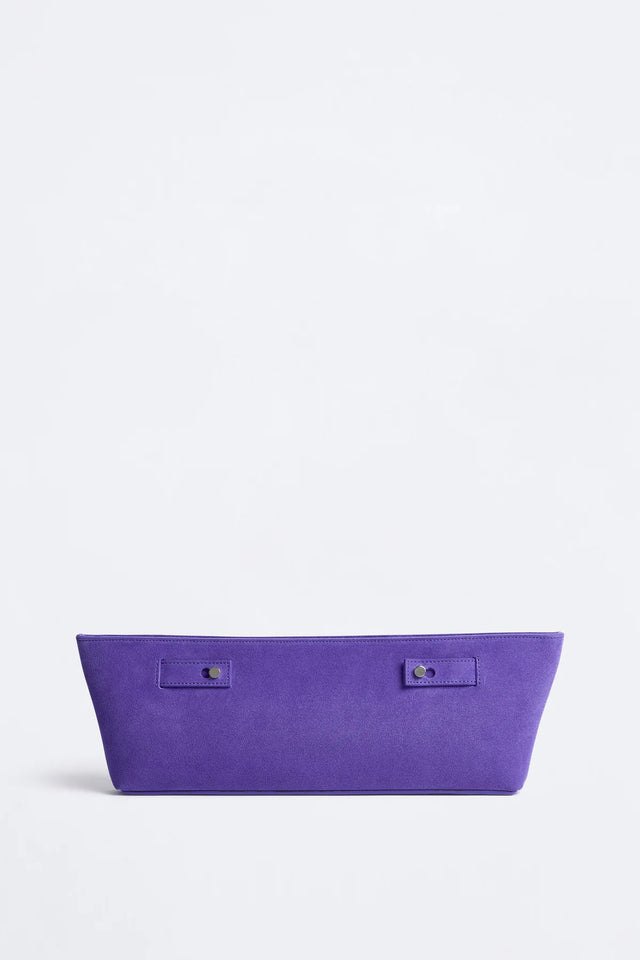 Pochette viola Erika Cavallini