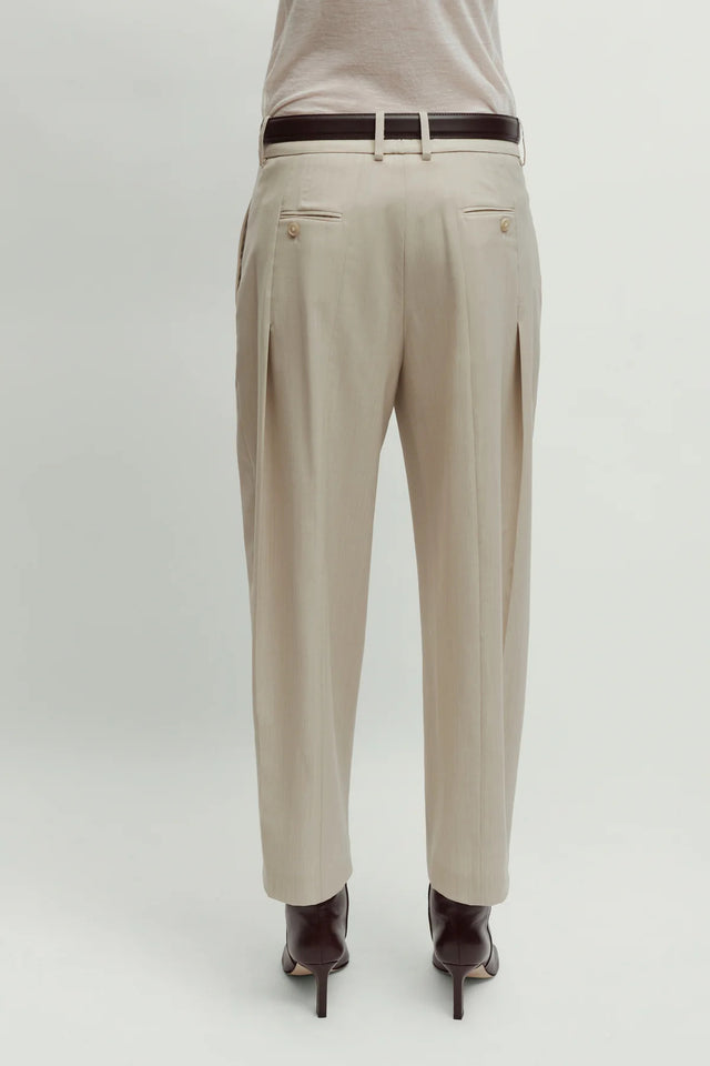Pantaloni beige Erika Cavallini