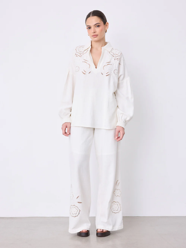 Camicia avorio Not Shy