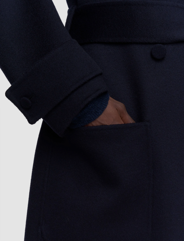 Cappotto blu navy Joseph
