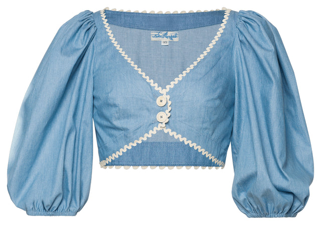 Top denim Lena Hoschek