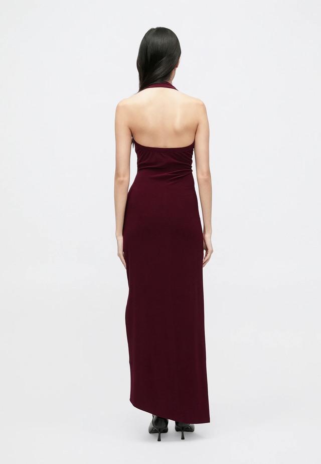 Vestito bordeaux Norma Kamali