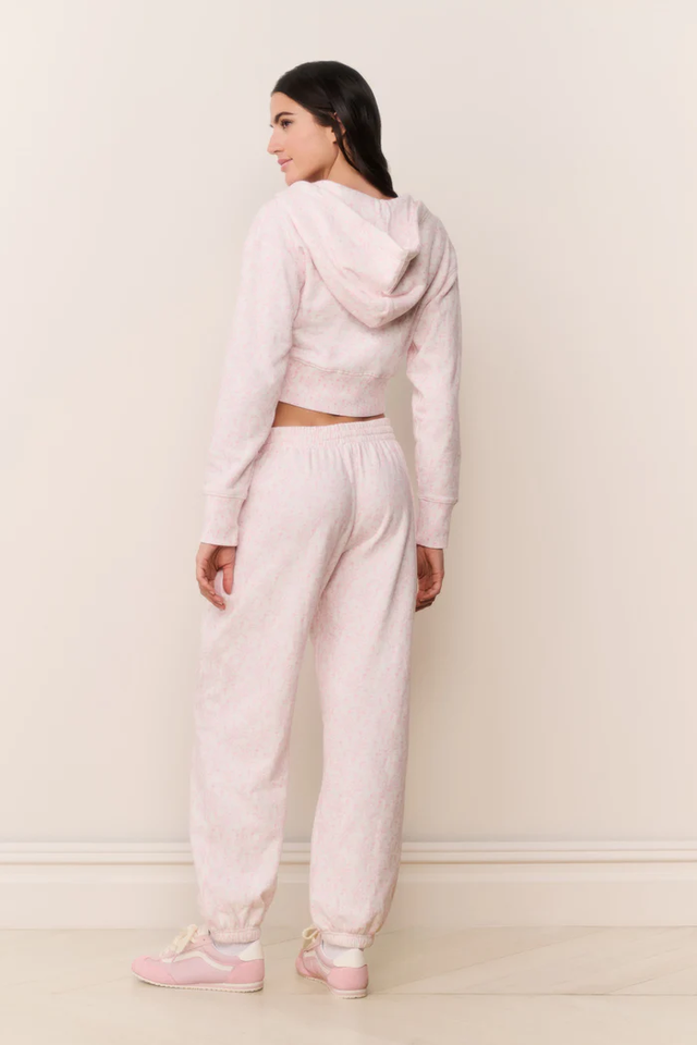 Pantaloni rosa LoveShackFancy