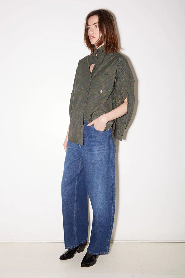 Camicia verde Roseanna