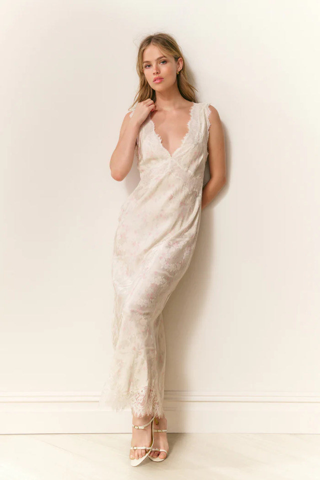 Vestito avorio LoveShackFancy