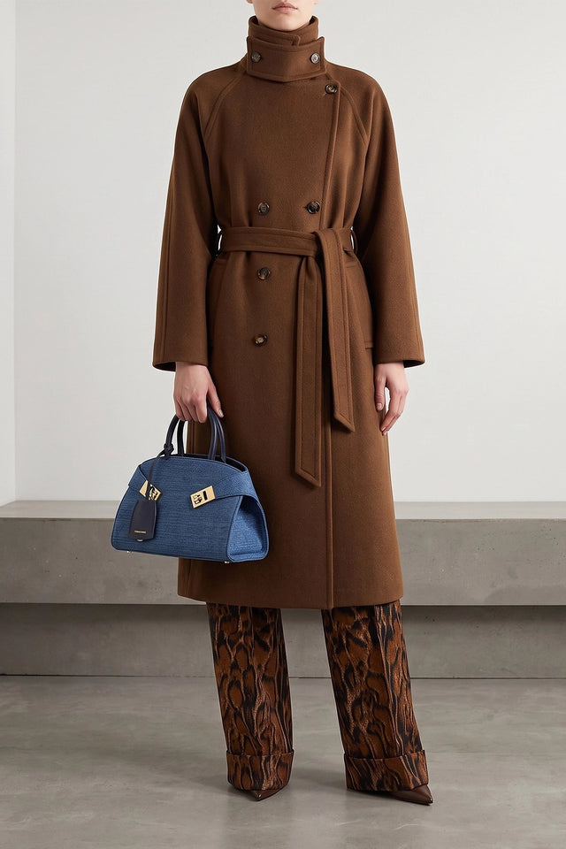 Cappotto marrone Alberto Biani