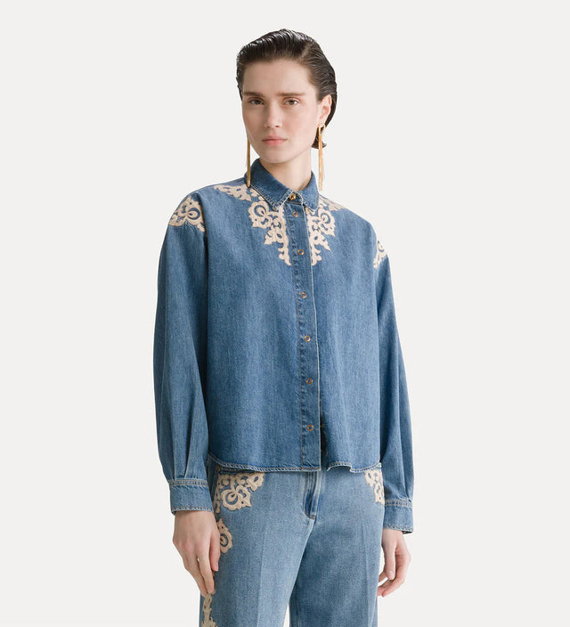Camicia denim Forte Forte