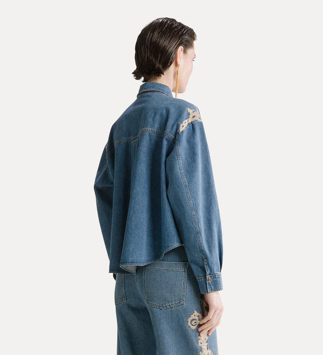 Camicia denim Forte Forte