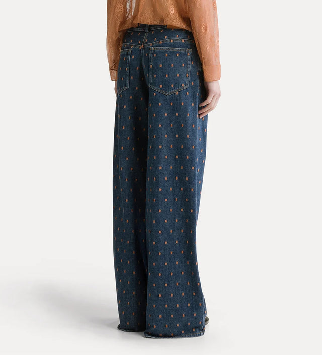 Jeans indigo Forte Forte