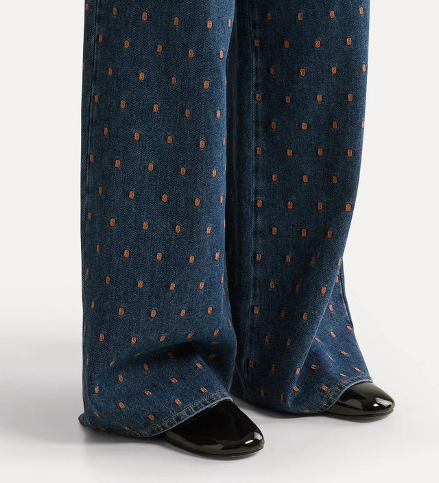 Jeans indigo Forte Forte