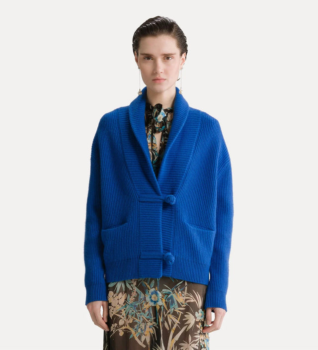 Cardigan bluette Forte Forte