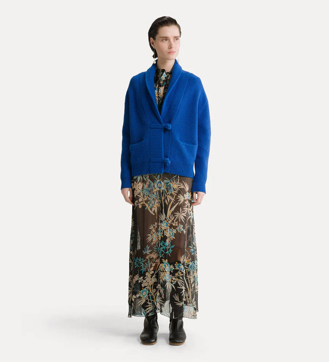 Cardigan bluette Forte Forte