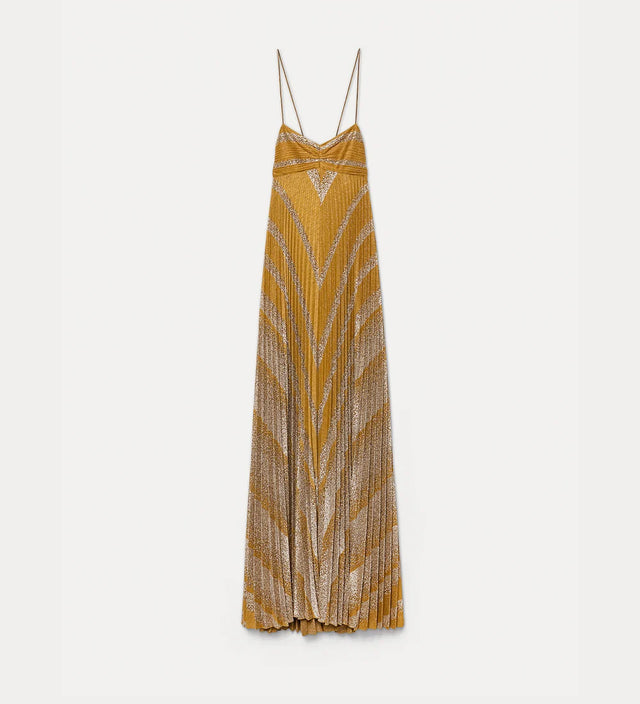 Vestito ocra Forte Forte