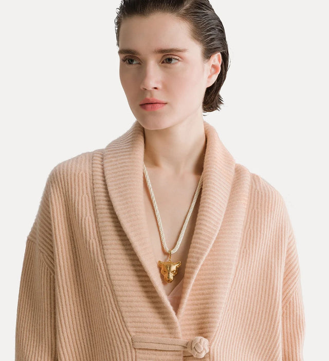 Cardigan cipria Forte Forte