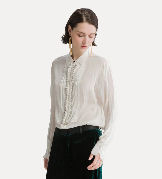 Camicia avorio Forte Forte