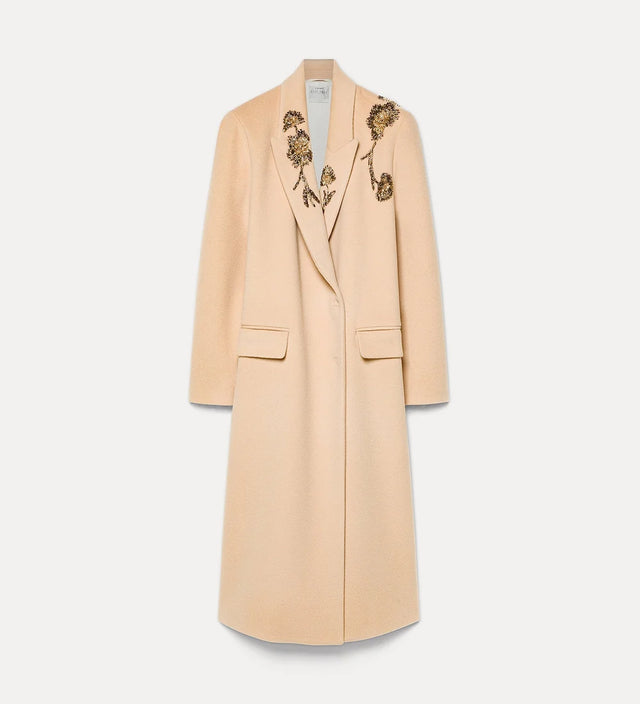 Cappotto beige Forte Forte