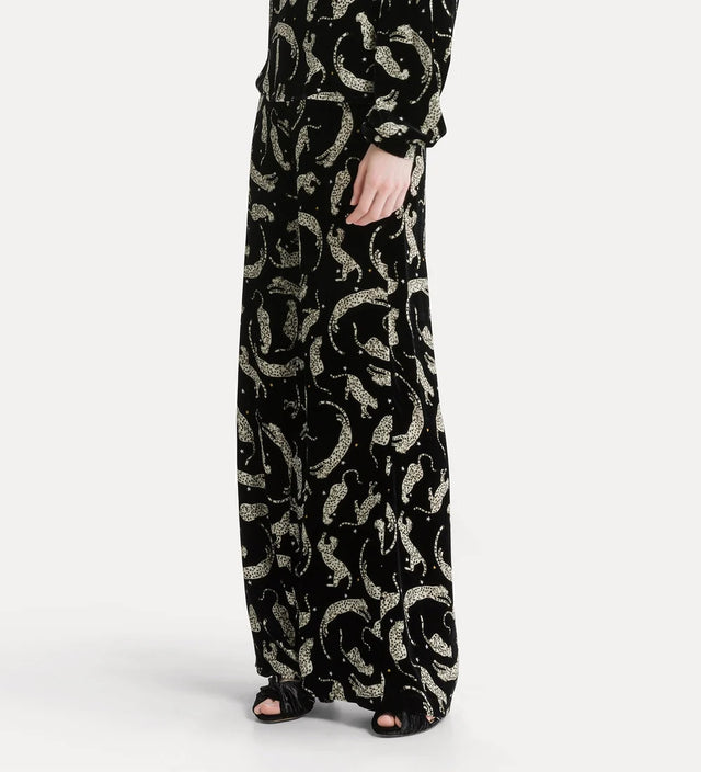 Pantaloni neri Forte Forte