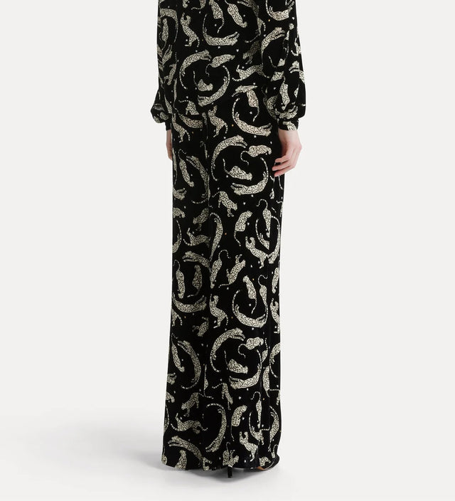 Pantaloni neri Forte Forte