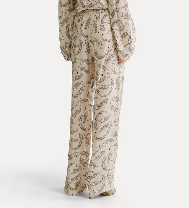 Pantaloni avorio Forte Forte
