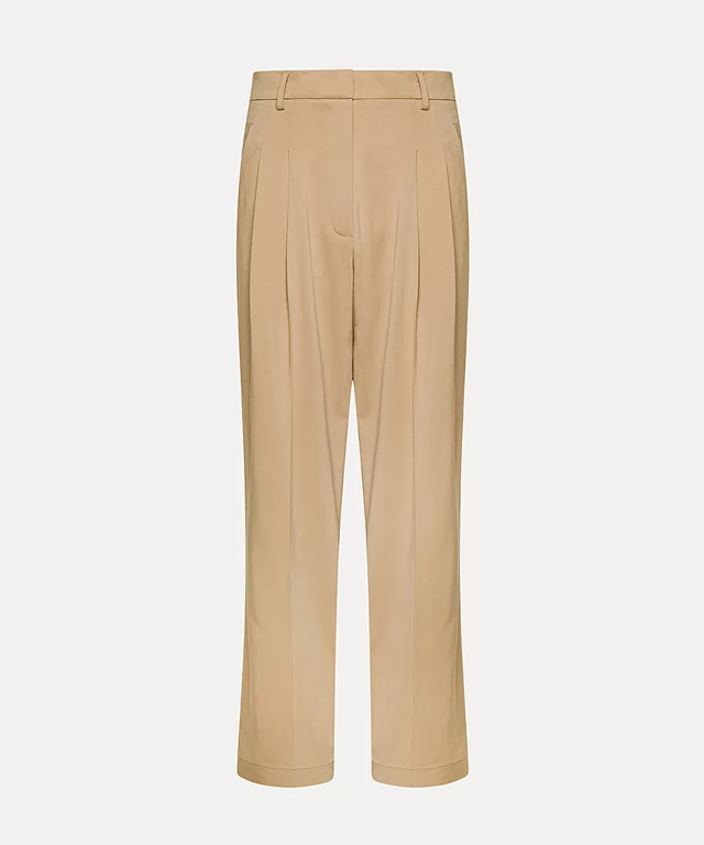 pantaloni beige Forte Forte