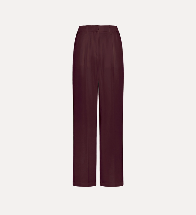 Pantaloni bordeaux Forte Forte