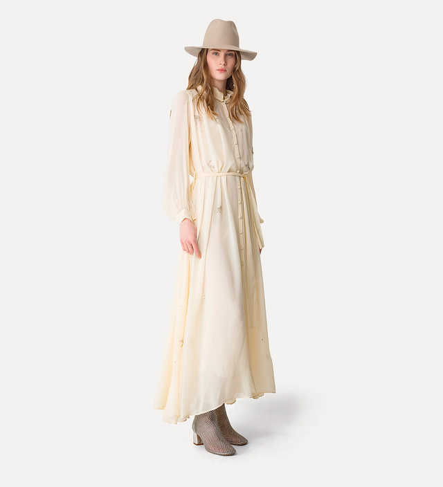 Vestito crema Forte Forte