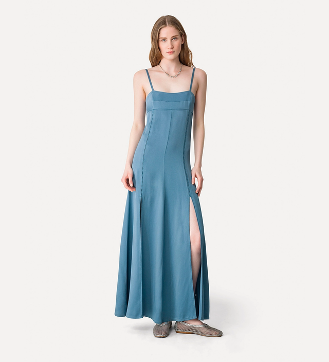 Vestito ceruleo Forte Forte