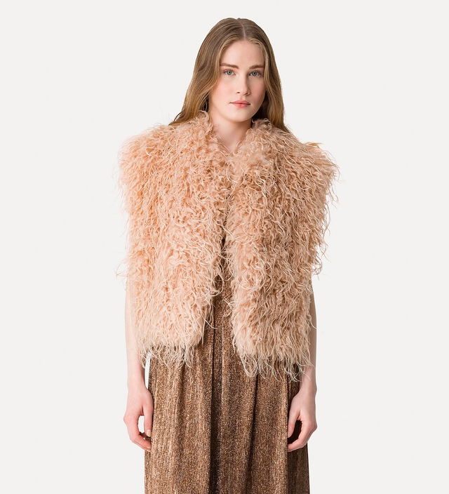 Gilet cipria Forte Forte