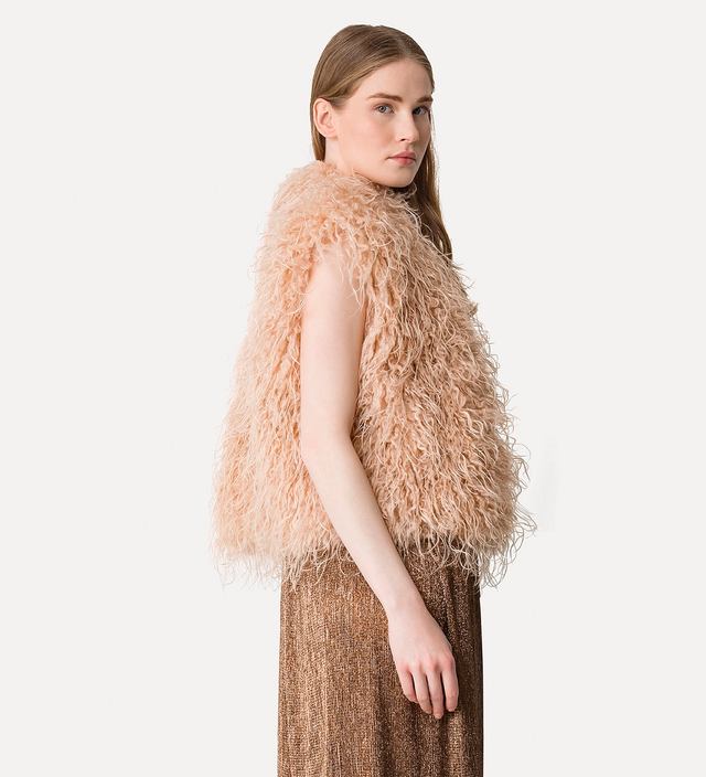 Gilet cipria Forte Forte
