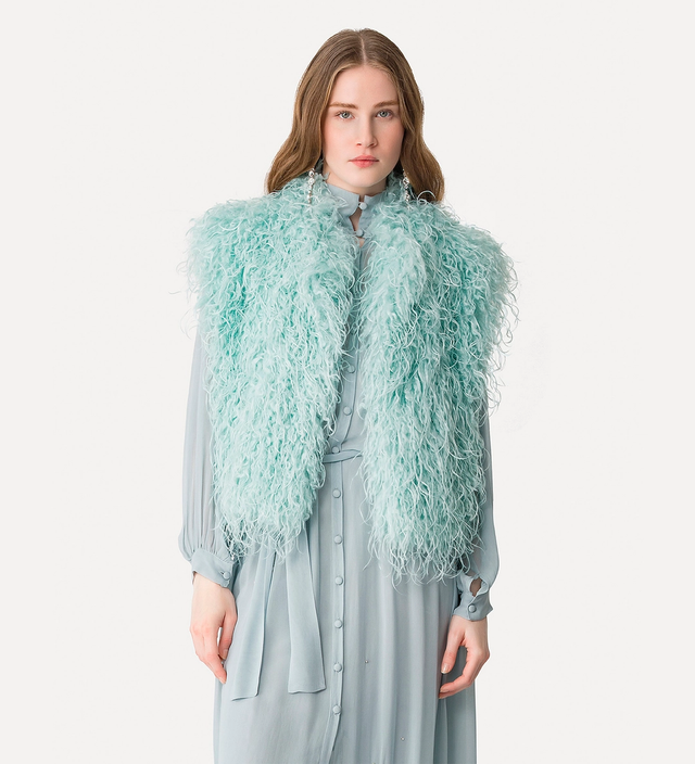 Gilet azzurro Forte Forte