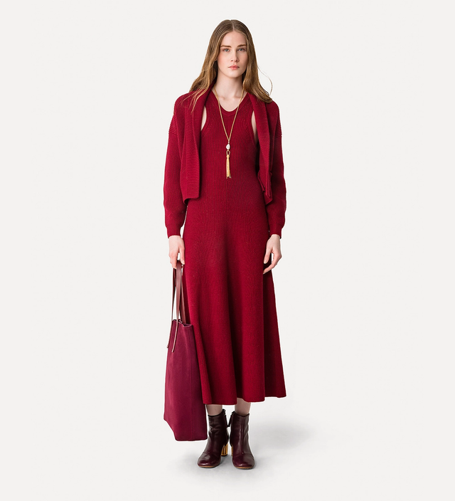 Cardigan rosso Forte Forte