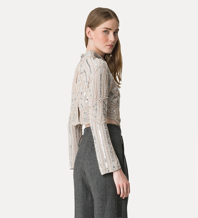 Top argento Forte Forte