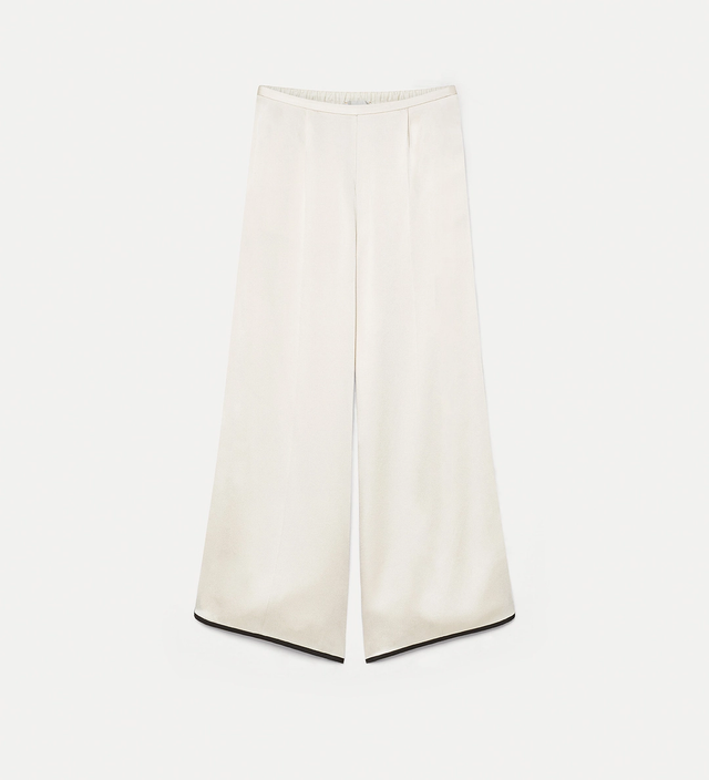 Pantaloni avorio Forte Forte