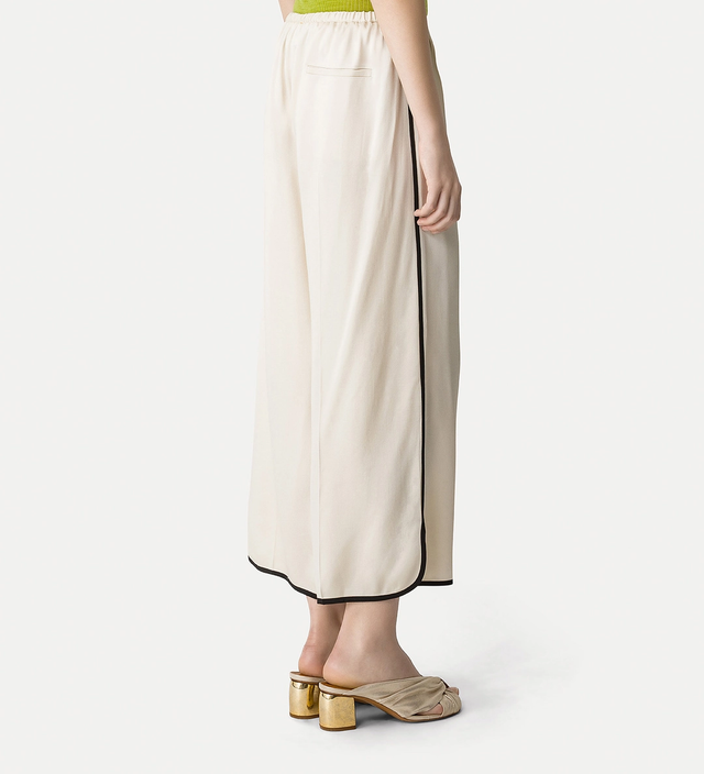 Pantaloni avorio Forte Forte