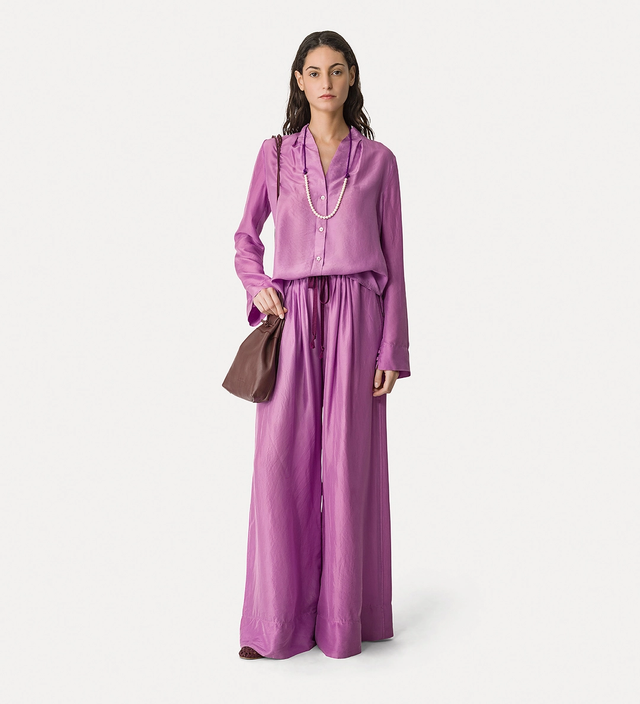 Pantaloni magenta Forte Forte