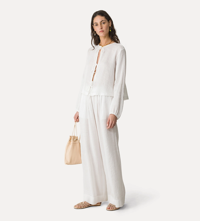 Pantaloni bianchi Forte Forte