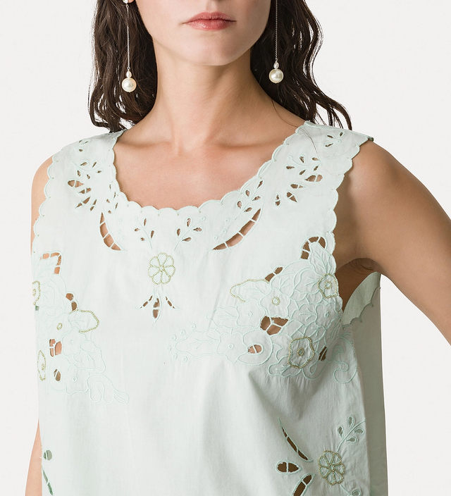 Top verde acqua Forte Forte