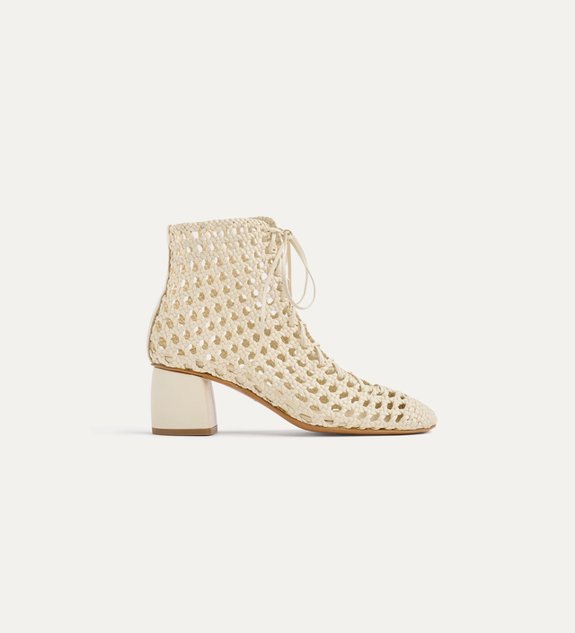 Stivaletti avorio Forte Forte